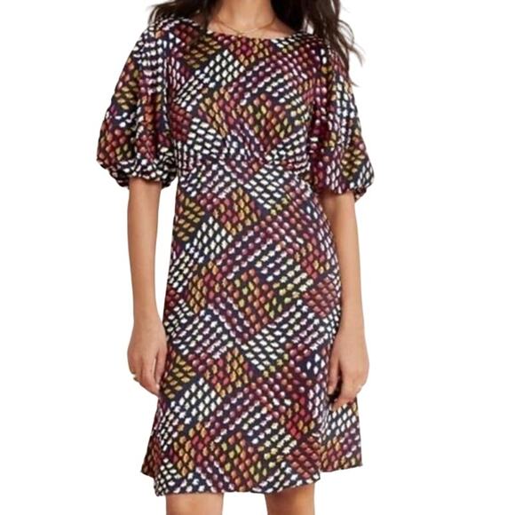 Anthropologie Maeve Melody Mini Dress Multicolor size 4 - Picture 1 of 4